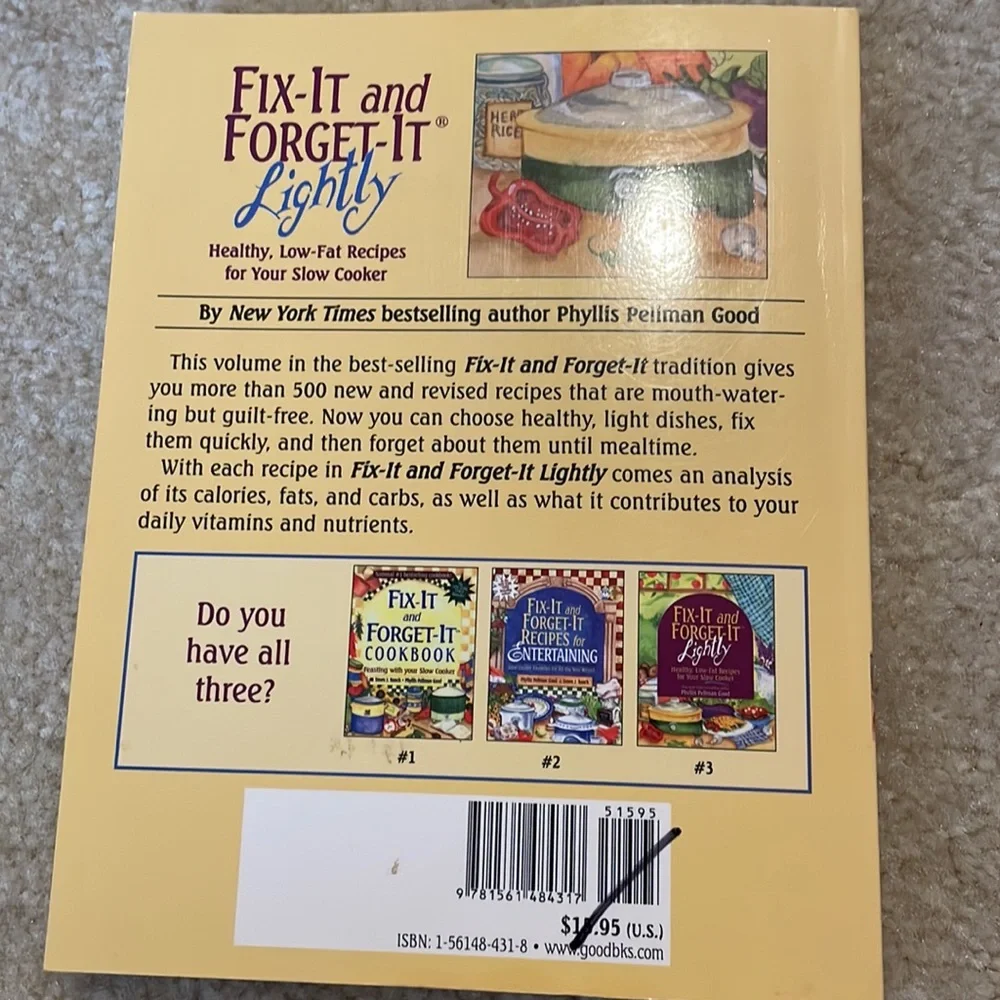 Crock pot cookbook
